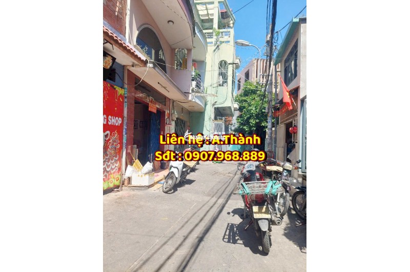 Nhà cho thuê 5m x 12m , 1 lầu , Gia Phú, Phường 3 ,Quận 6